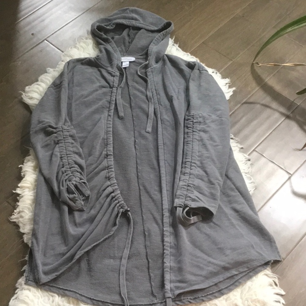 Maternity jersey cardigan